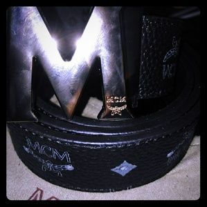 Black MCM belt